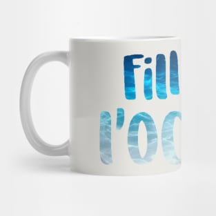 Fille de l'océan Mug